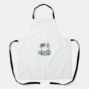 Spring Break 2025 Beach Vibes Apron