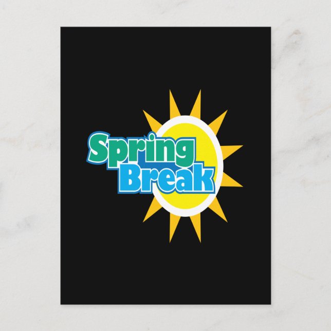 Spring Break 4 Postcard (Front)