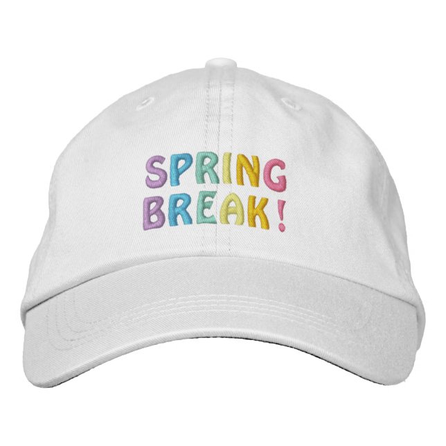 SPRING BREAK! Cap (Front)