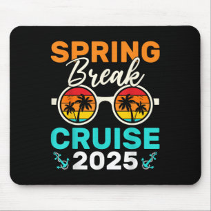 Spring Break Cruise 2025 For Family Matching Cruis Mouse Pad