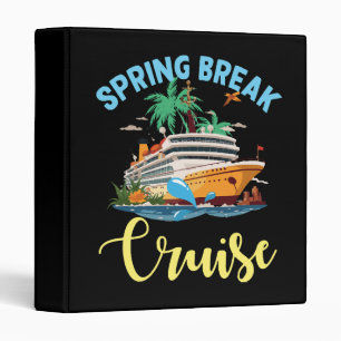 Spring Break Cruise Binder