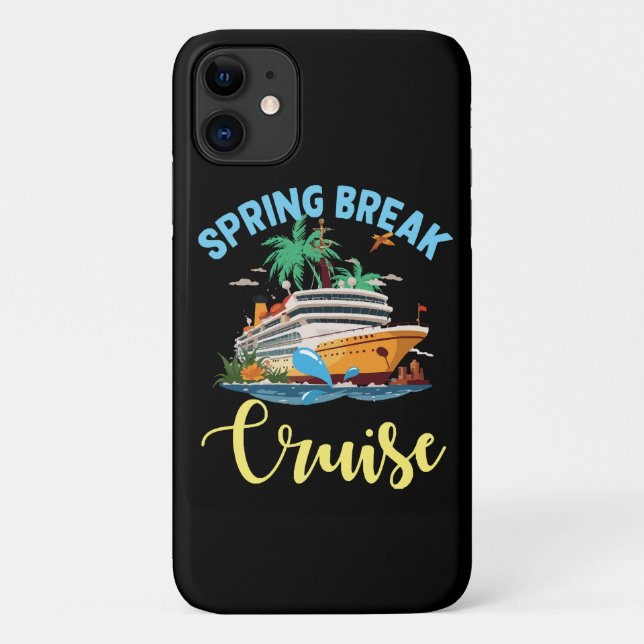 Spring Break Cruise Case-Mate iPhone Case (Back)