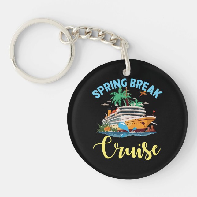 Spring Break Cruise Keychain (Front)