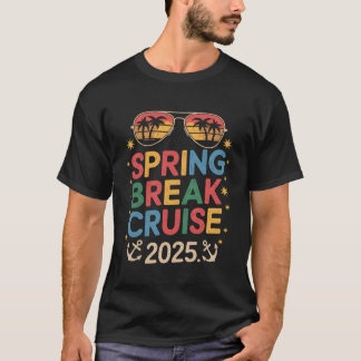 Spring Break Cruise Squad 2025 T-Shirt