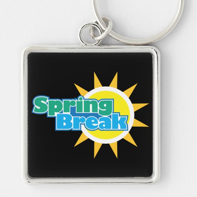 Spring Break & Golden Sun - Keychain (Front)