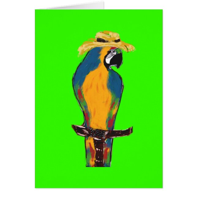 Spring Break Parrots (Front)