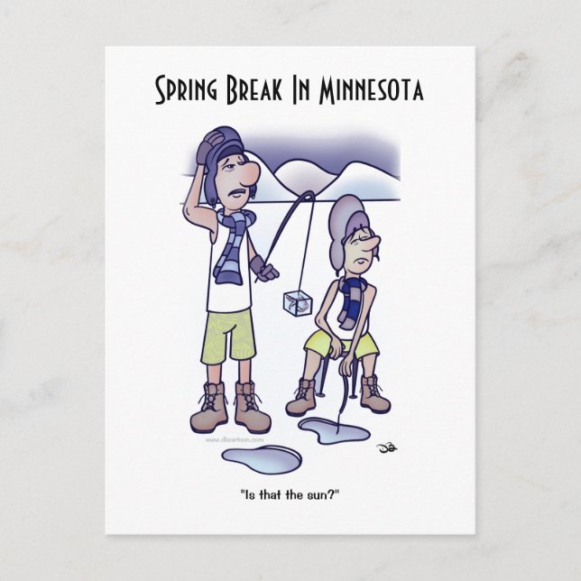 Spring Break Postcard (Front)