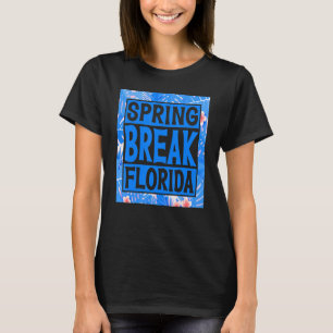 Spring Break Senior Class Student School Trip Flor T-Shirt