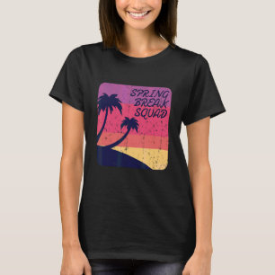 Spring Break Squad Family Matching Group Vacation  T-Shirt