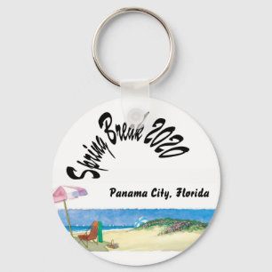 Spring Break Vacation - Keychain