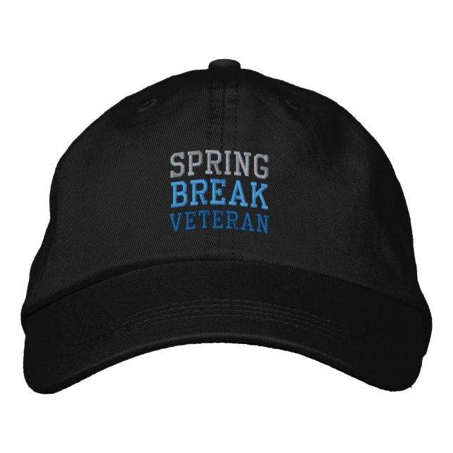 SPRING BREAK VETERAN B cap (Front)