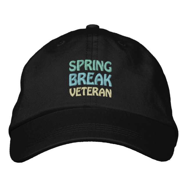 SPRING BREAK VETERAN cap (Front)