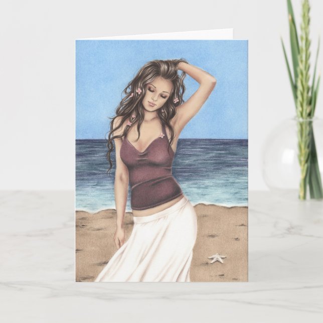 Spring Breeze Greeting Card (Front)