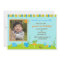 Spring Bug Photo Birthday invitations