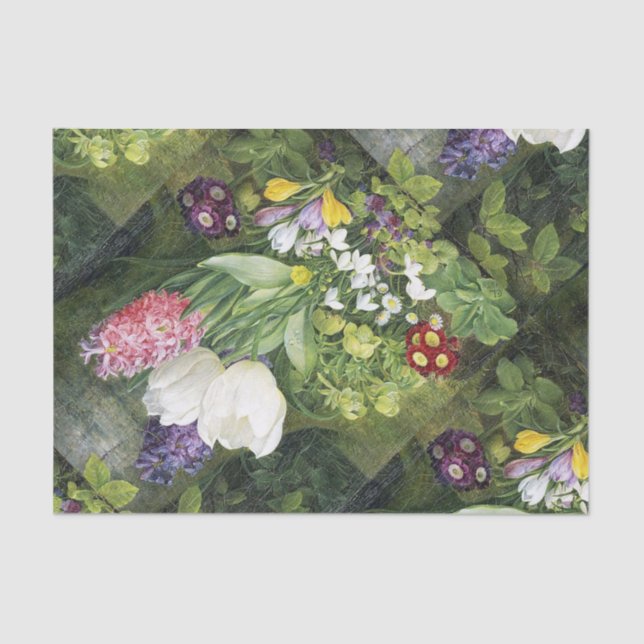 Spring Bulb Botanical Tissue Tissue Paper (Front)