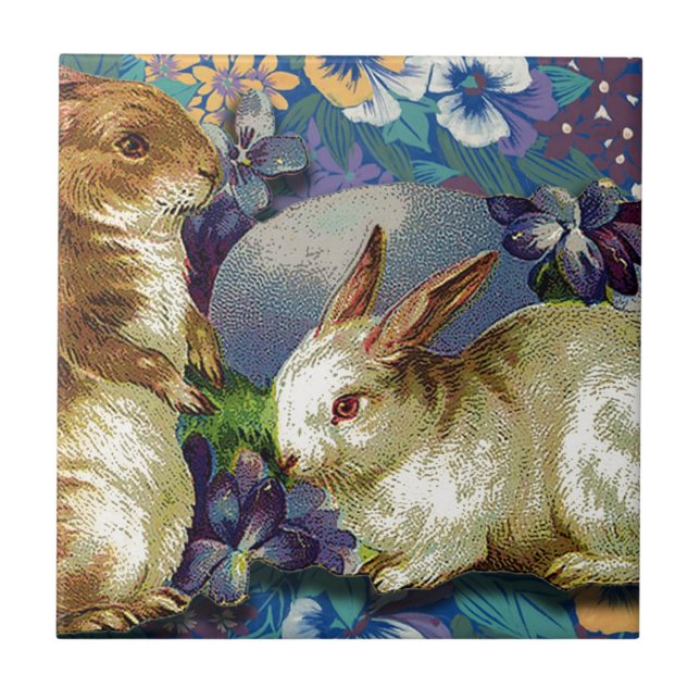 SPRING BUNNIES.jpg Tile (Front)