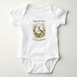 Spring Bunny Baby Bodysuit