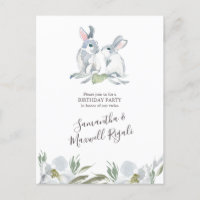 Spring Bunny Birthday