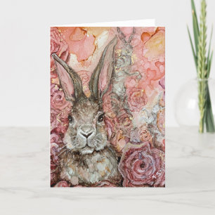 "Spring Bunny" Card