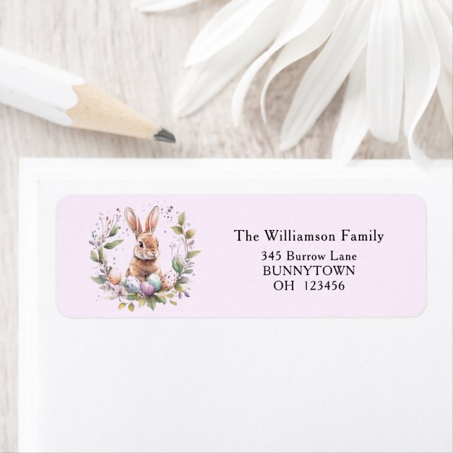 Spring Bunny Easter Eggs Garland (Insitu)