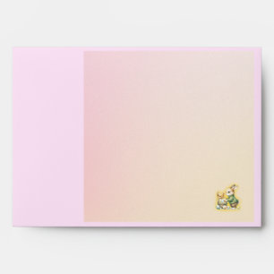 Spring Bunny Garden Coordinating Envelope