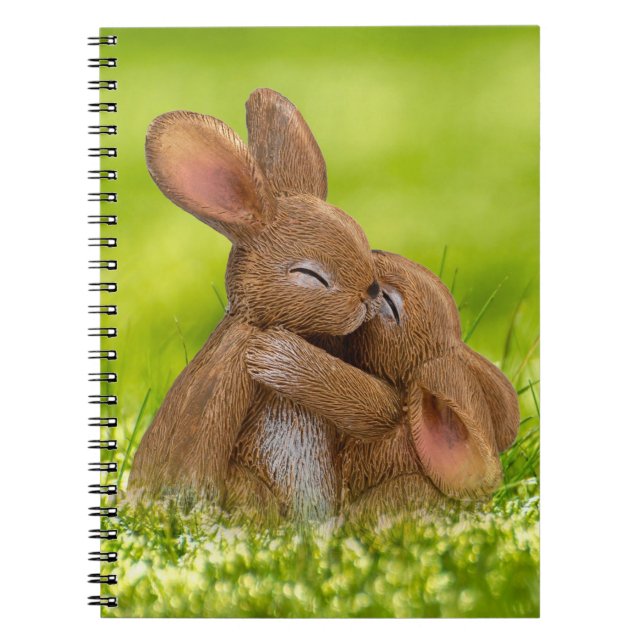 Spring  Bunny Lovers Notebook (Front)