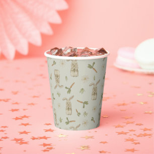 Spring Bunny Paper Cups
