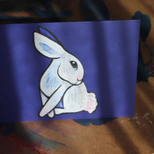Spring Bunny Rabbit Easter Ostara Card