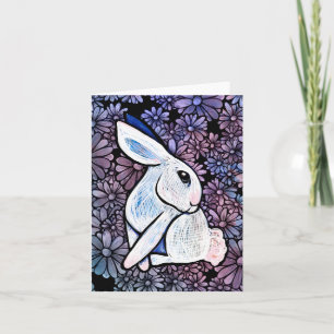 Spring Bunny Rabbit Easter Ostara                  Note Card