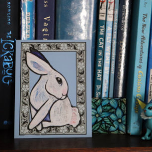 Spring Bunny Rabbit Easter Ostara Postcard