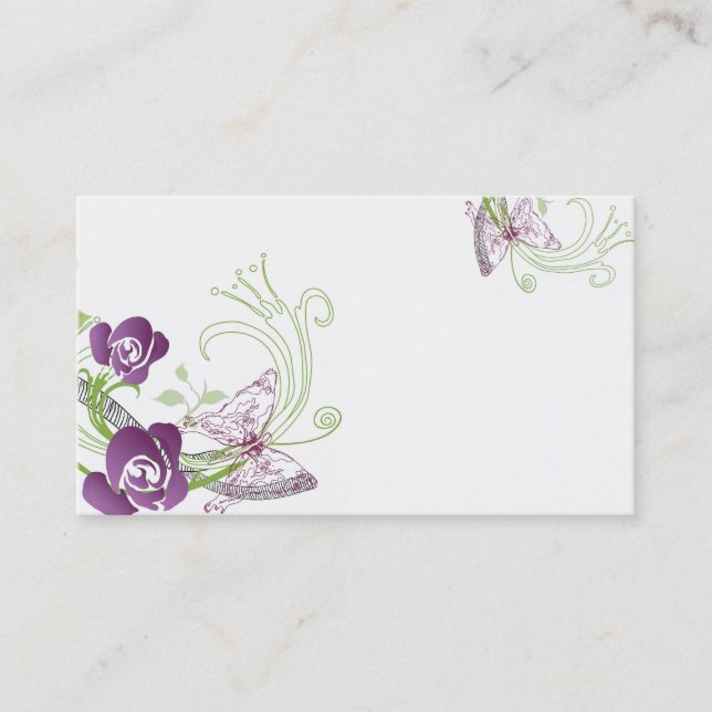Spring Business Card (Front)