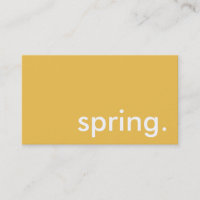 spring.