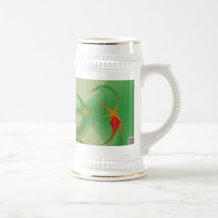 Spring Butterfly Beer Stein