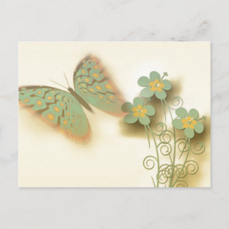 Spring Butterfly Postcard