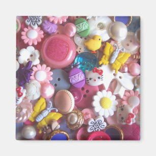 Spring Buttons Magnet