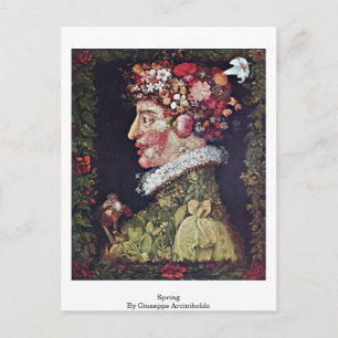 Spring By Giuseppe Arcimboldo Postcard