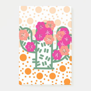 Spring Cactus Post-it Notes