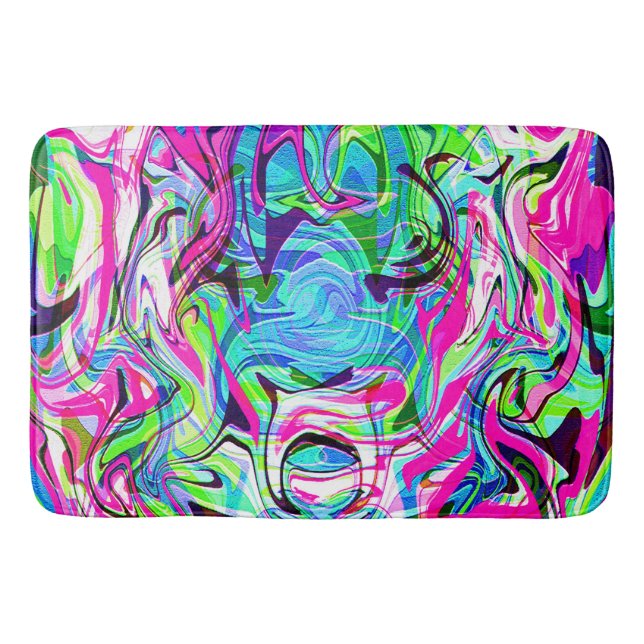 Spring Chaos...... Bath Mat (Front)