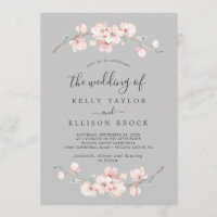 Spring Cherry Blossom | Grey The Wedding Of