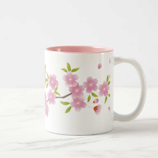 Spring Cherry Blossoms Mug (Right)