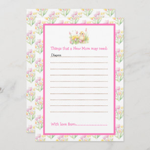 Spring Chick Baby Shower Invitation