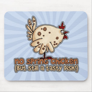 spring chicken mousepad