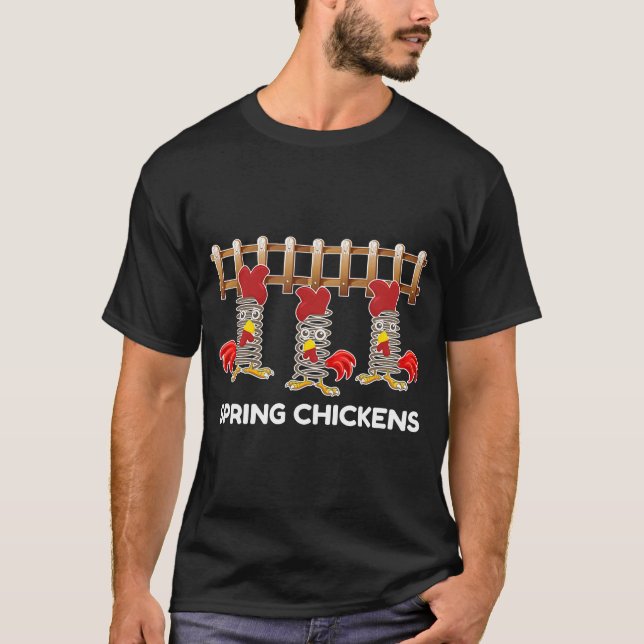 Spring Chickens Expression T-Shirt (Front)