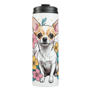 Spring Chihuahua Thermal Tumbler
