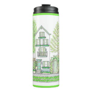 Spring City Lime Green Thermal Tumbler