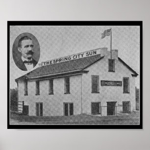 Spring City Sun Pennsylvania Poster