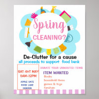 SPRING CLEANING? DONATION YARD SALE