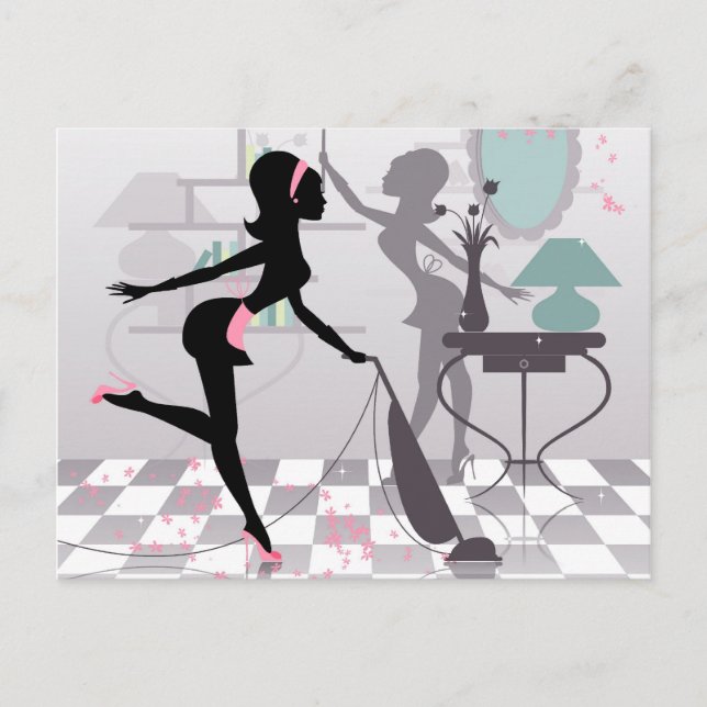 Spring Cleaning Postcard (Front)