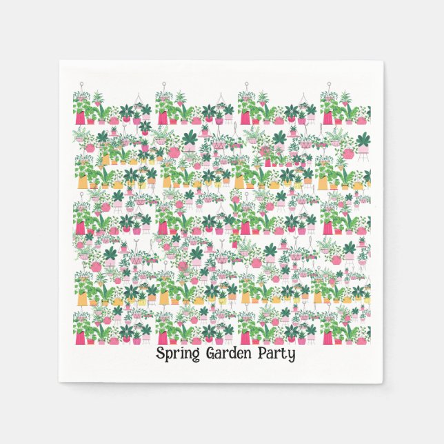 Spring Cocktail Napkins (Front)