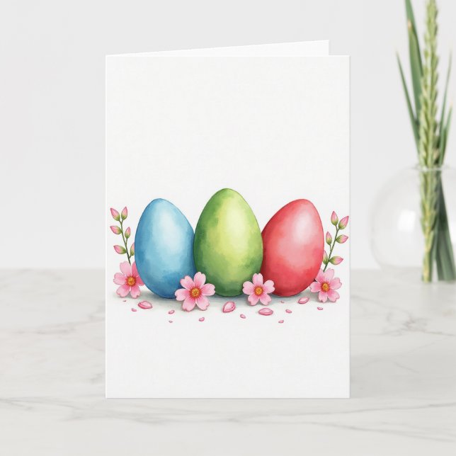 Spring Colors Blossom Art Card (Front)